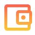 Wallet Icon Orange